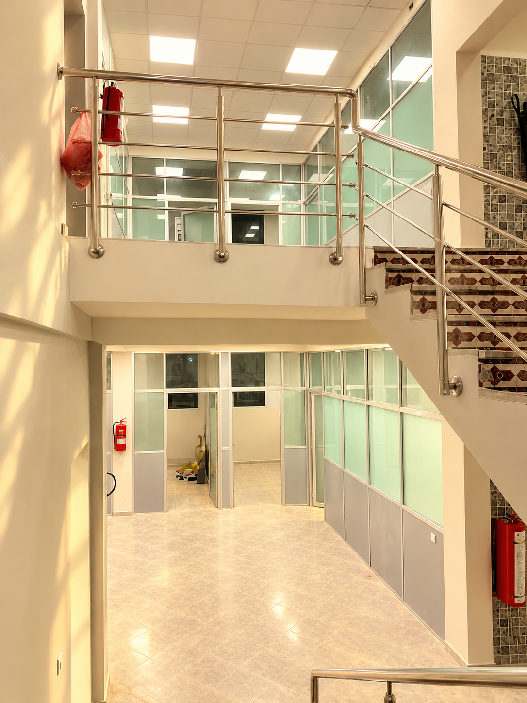 Travaux de rénovation d’un bâtiment au Maroc